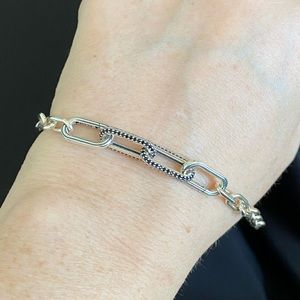 Authentic Pandora Small Link Pandora ME Bracelet with Pave Links